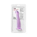 Нереалистичный фаллоимитатор Jelly Dildo M Toyfa Basic, TPE, фиолетовый, 18 см