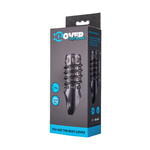 Насадка ToyFa XLover, для увеличения размера, TPE, черная прозрачная, 10,5 см