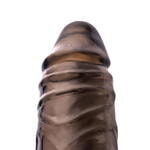 Насадка ToyFa XLover, для увеличения размера, TPE, черная, 15,5 см