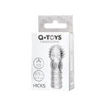 Насадка на палец A-Toys Hicks, TPE, прозрачный 8,5 см