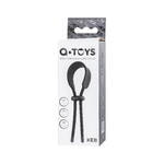 Лассо на пенис A-toys by TOYFA Keb, силикон, черное, 14 см