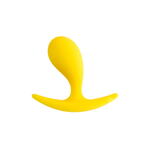 Анальная втулка ToDo by Toyfa Blob, силикон, желтая, 5,5 см, Ø 2,1 см