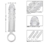 Набор из трех насадок на пенис PIECE TEXTURED EXTENSION SET