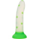 Светящийся фаллоимитатор фаллоимитатор Glow Stick Leaf