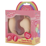 Вибромассажер Unihorn - C Horse - Coral Throb с режимом пульсации, светло-розовый